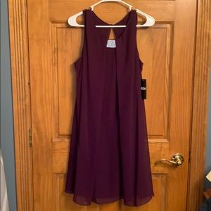 Purple dress with gems